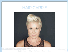 Tablet Screenshot of haircarrie.com